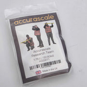 Accurascale Research Team - Three Figure Pack - OO (1/76.) skala