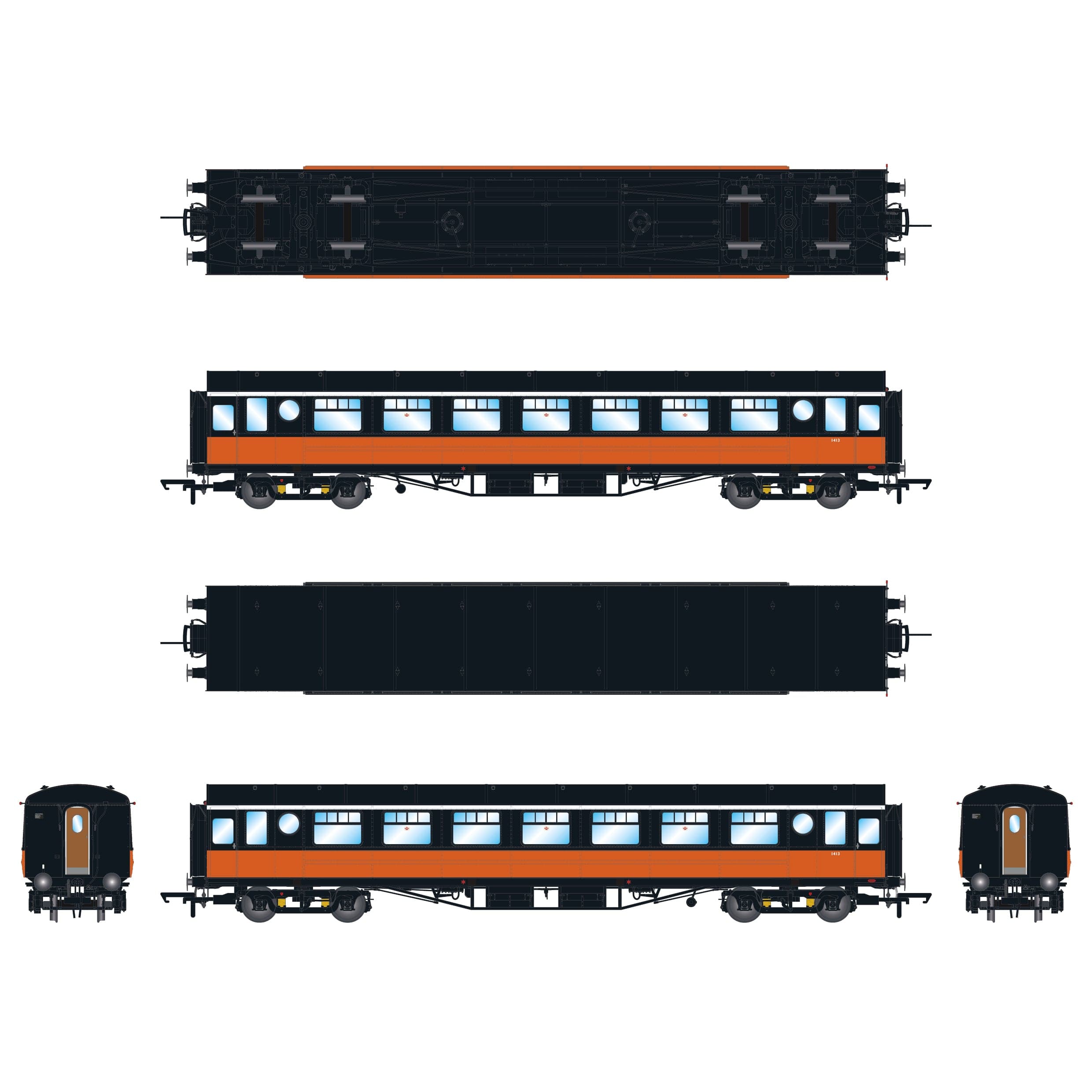 Park Royal D.176 Suburban No. 1413