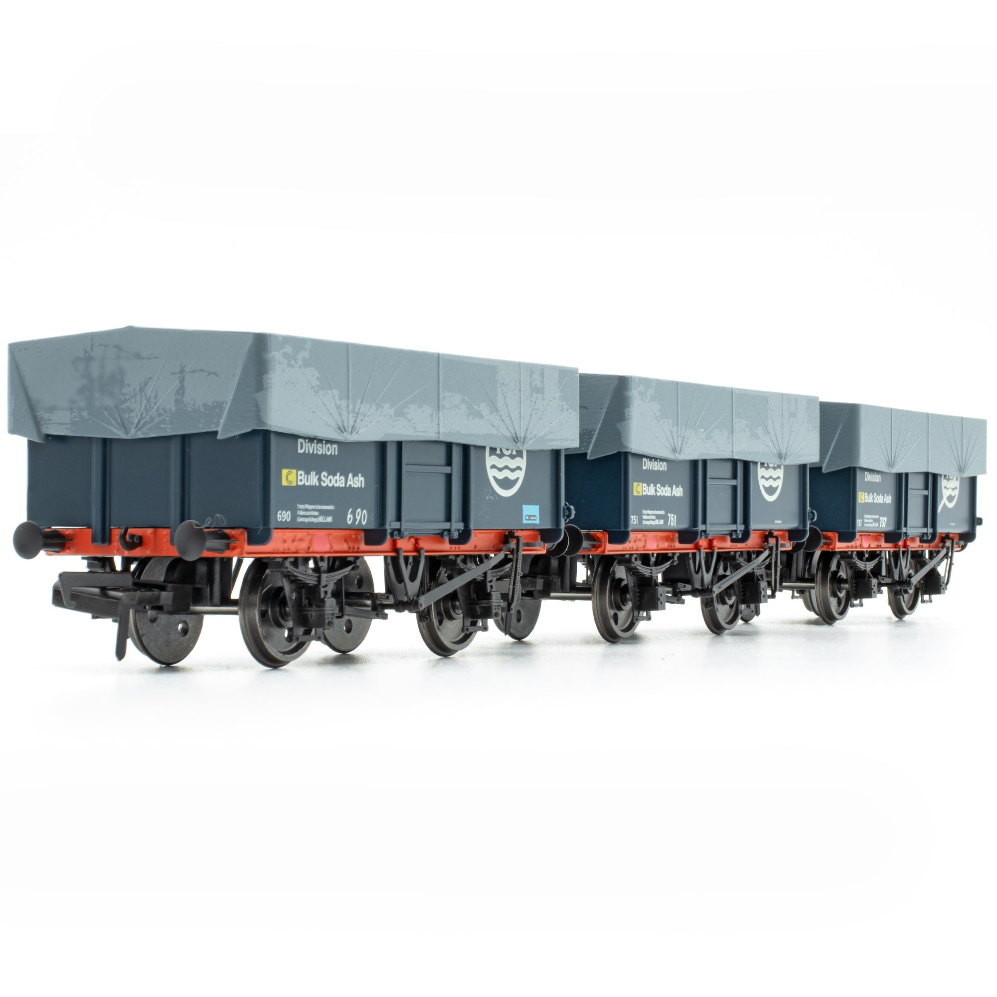 BR 16T Mineral - POO - ICI Mond Division Blue/Red - Pack P