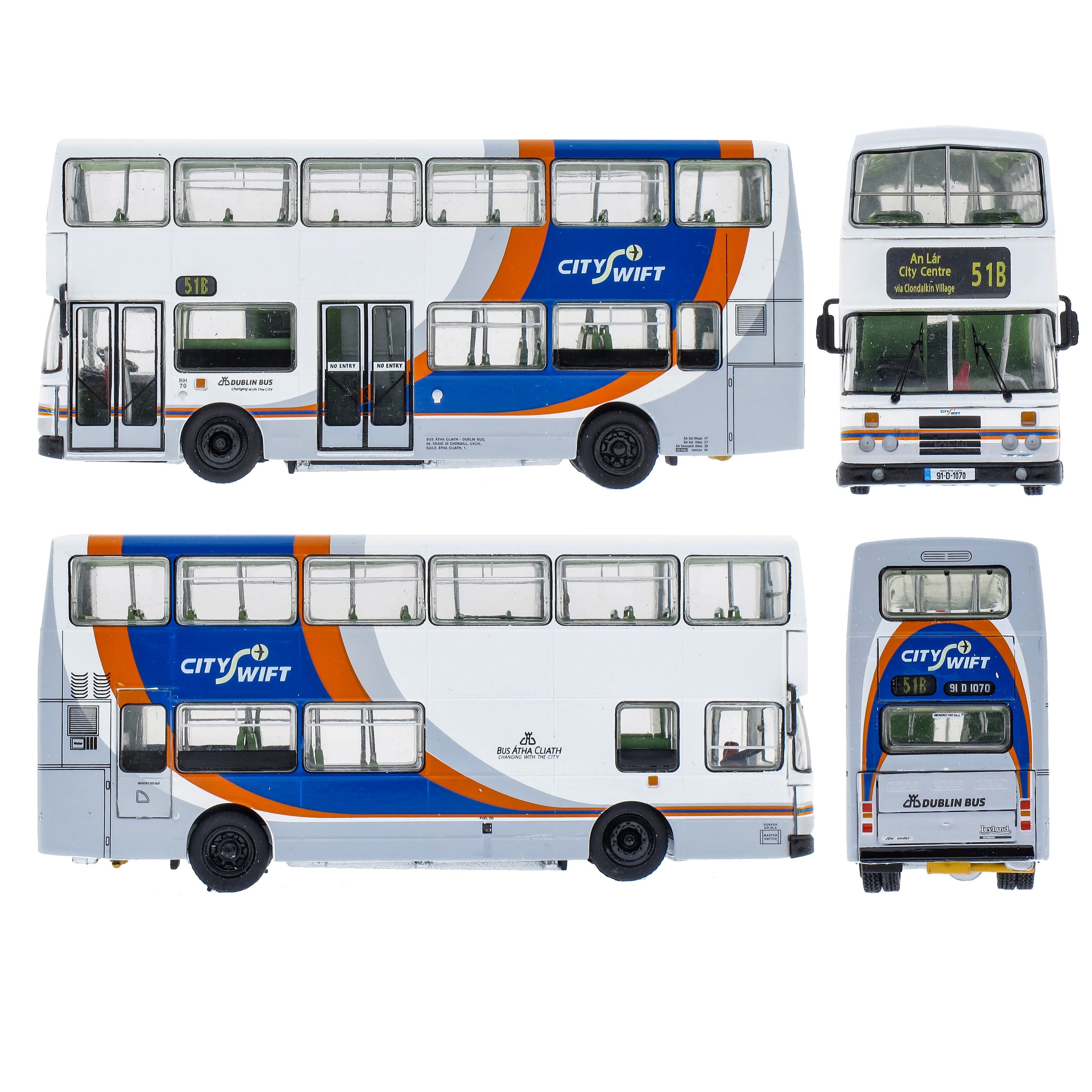 Leyland Olympian - Dublin Bus Cityswift - 51B