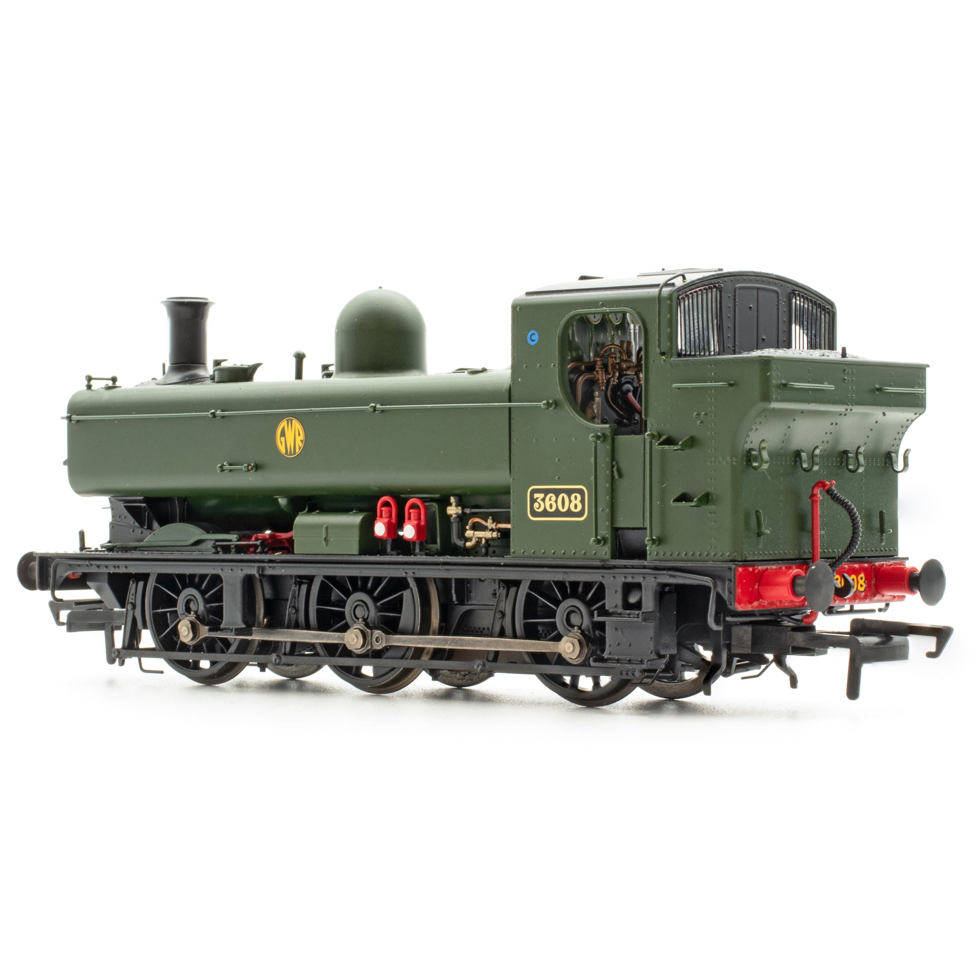 8750 Class - 3608 - GWR Green Shirtbutton -  DCC Sound Fitted