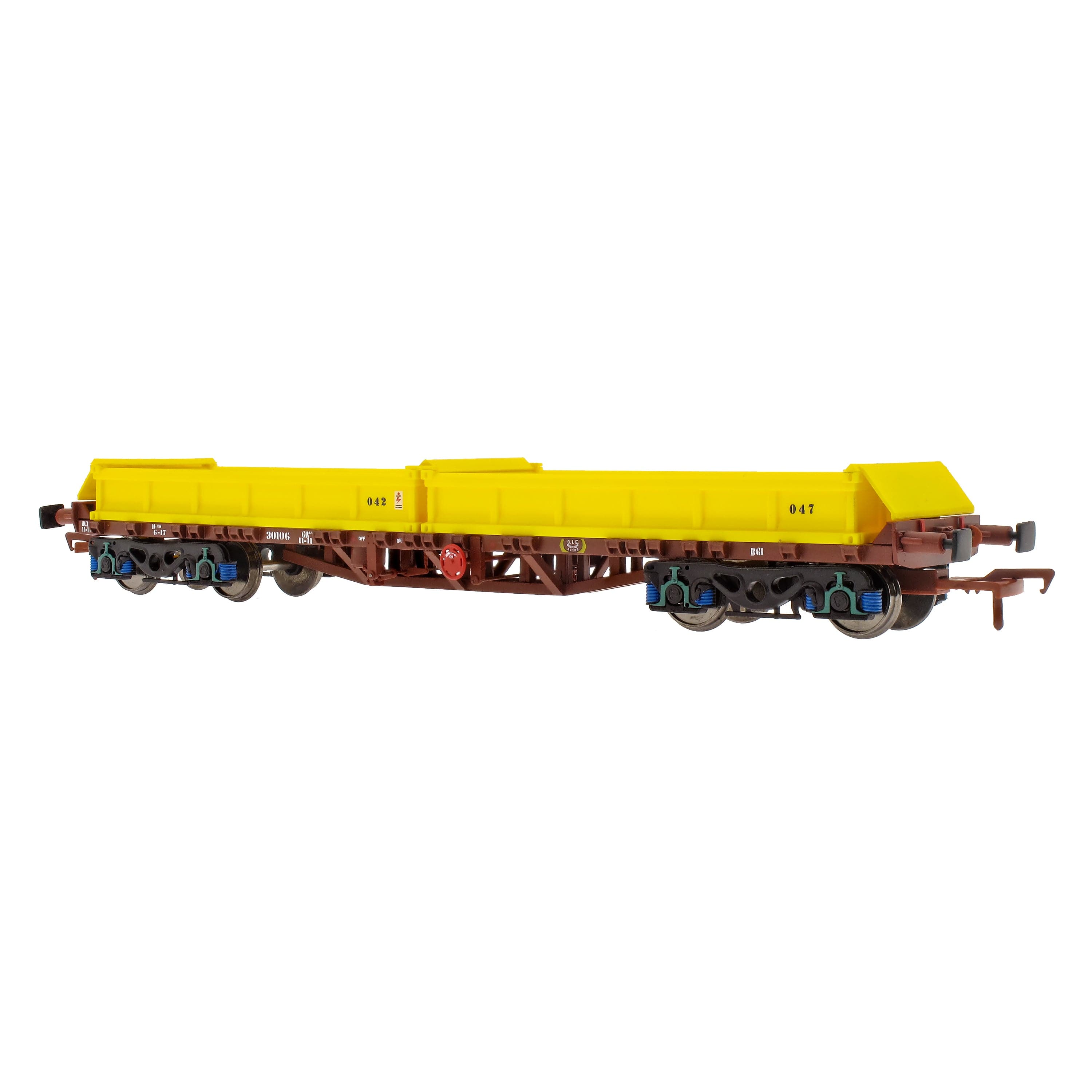 CIÉ/IR 42' Flat - Twin Pack D - Spoil Wagons