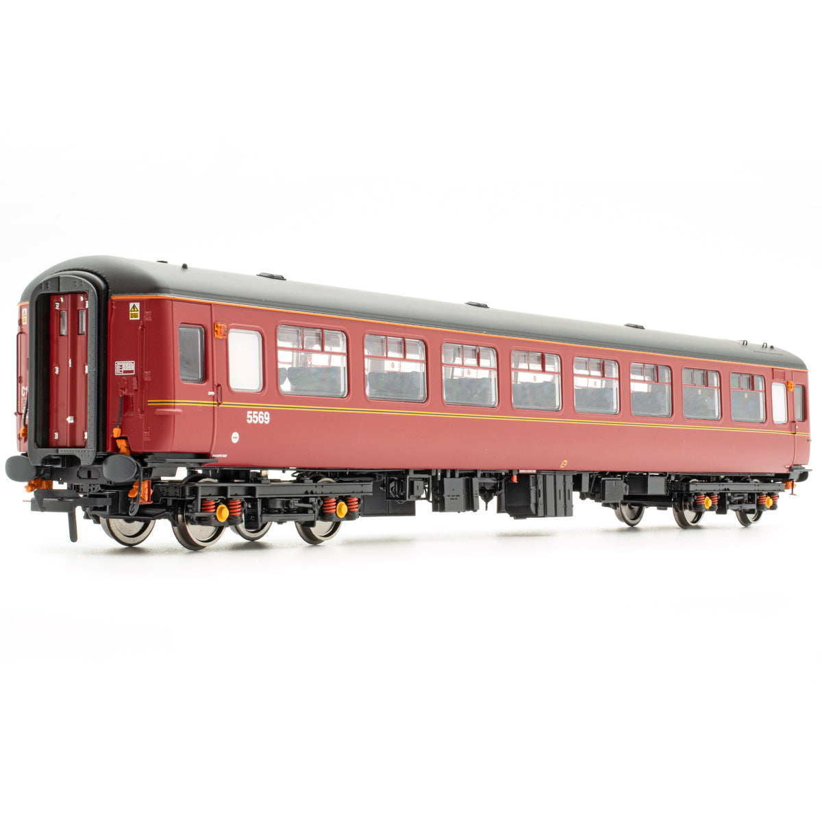 BR Mk.2c (kleines Toilettenfenster) TSO 5569 Maroon (Südwales) & Westen)