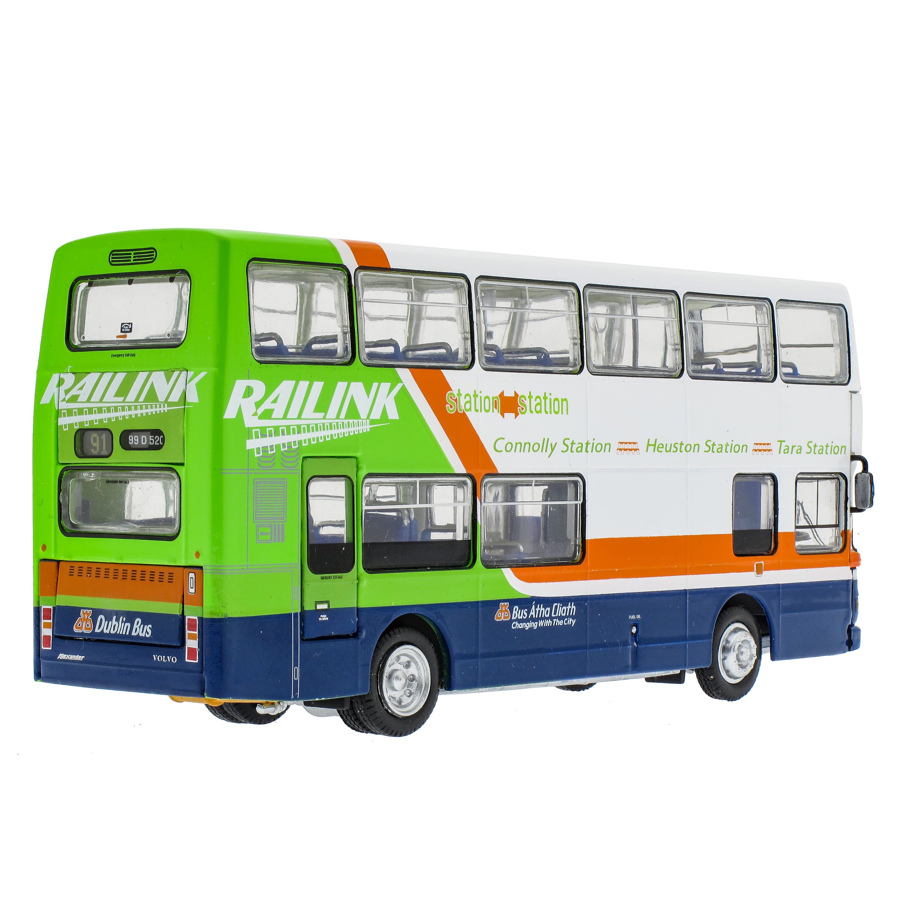 Dublin Bus Rail Link - 91 Heuston Station