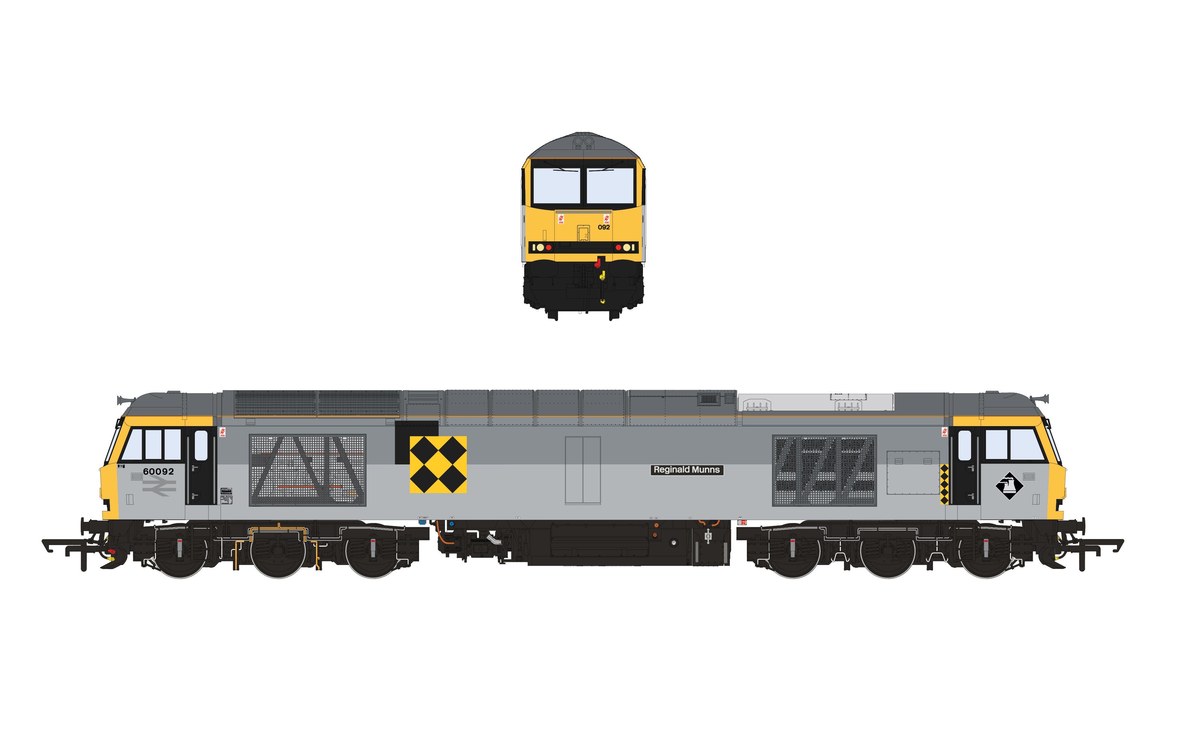 Class 60 - TTG Coal - 60092