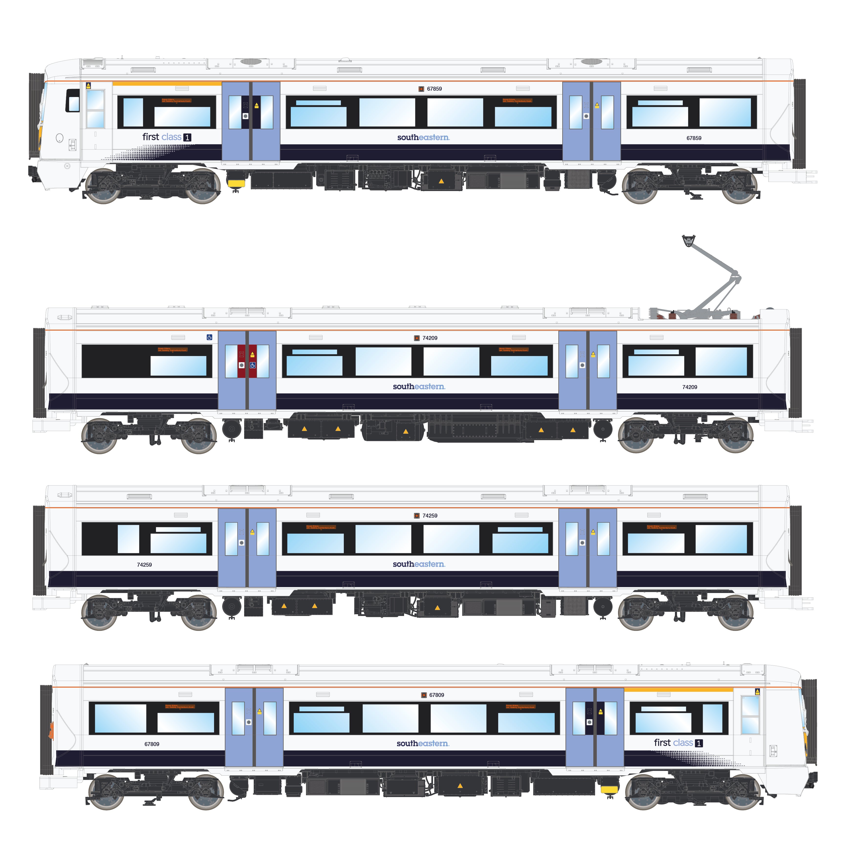 Class 375 Electrostar  - 375609 - DCC Sound Fitted