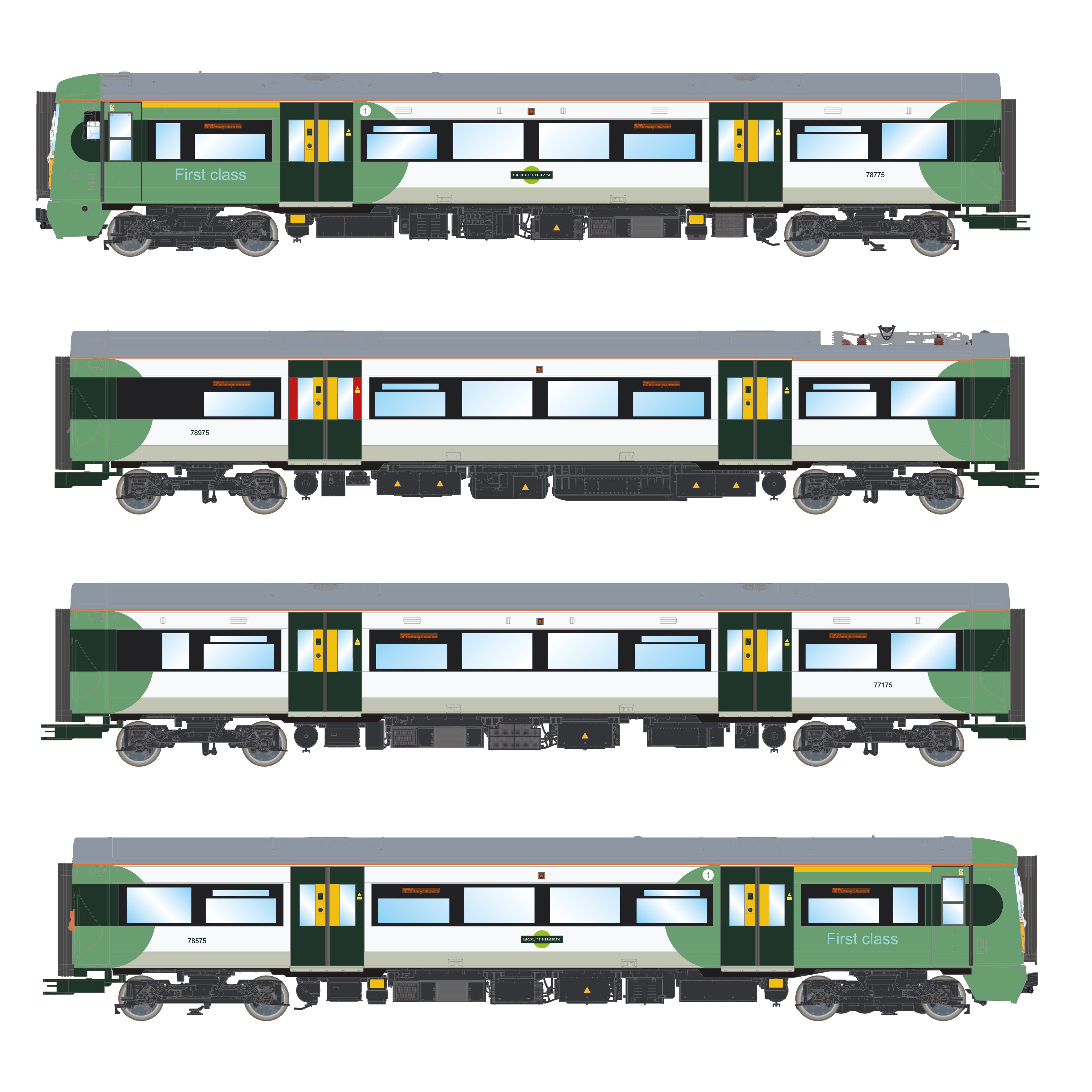 Class 377 Electrostar  - 377205 - DCC Sound Fitted