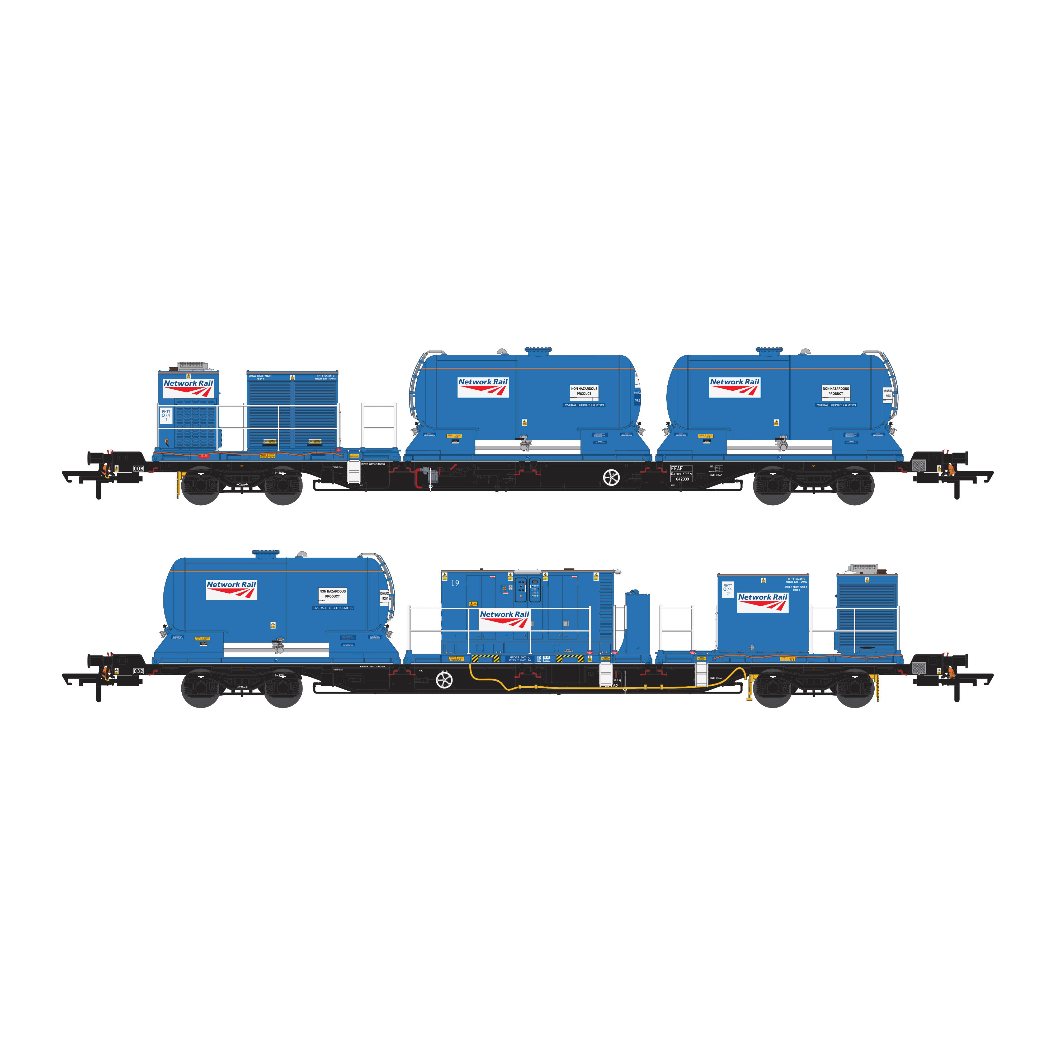 FEA-F Network Rail black RHTT - Twin Pack 2