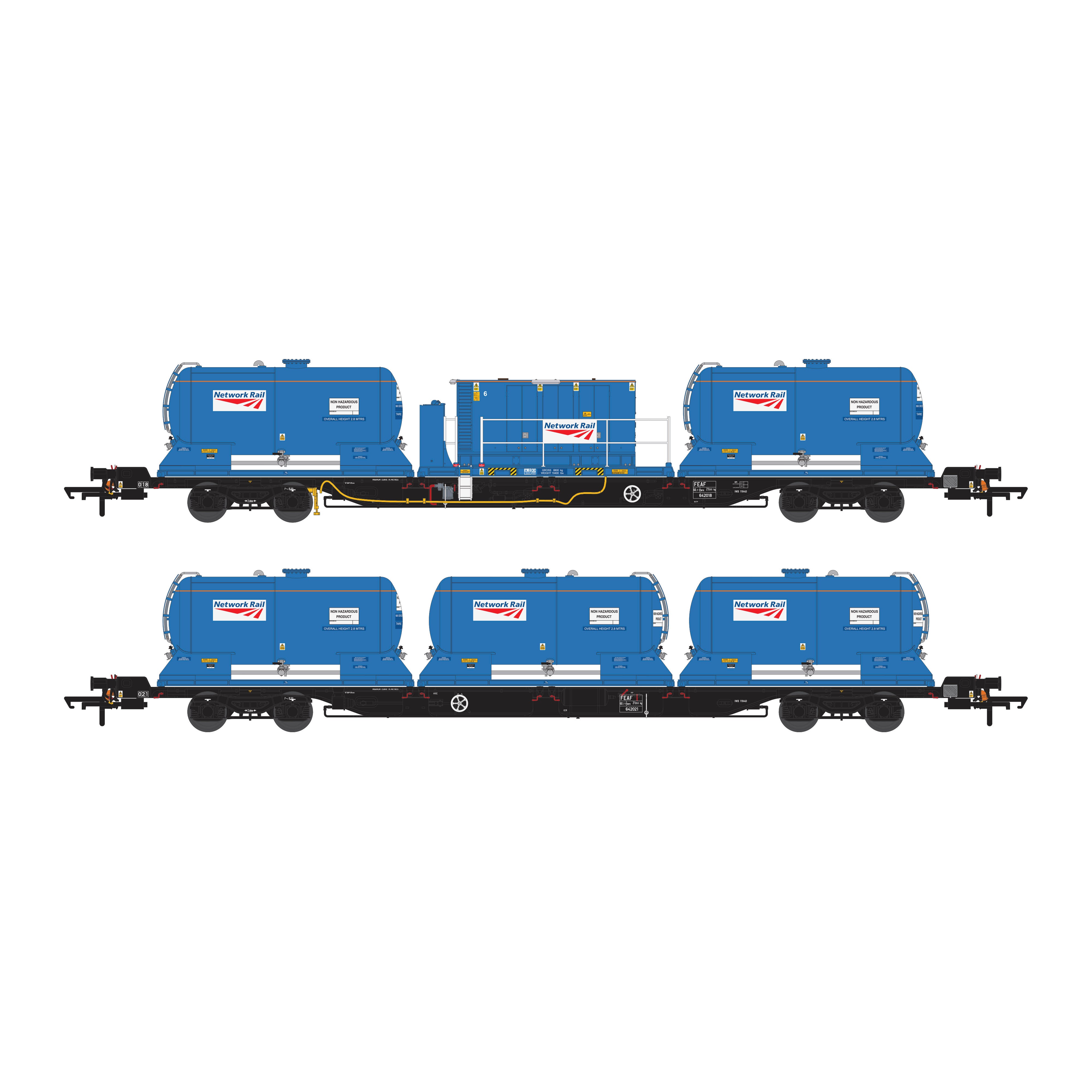 FEA-F Network Rail black RHTT - Twin Pack 4