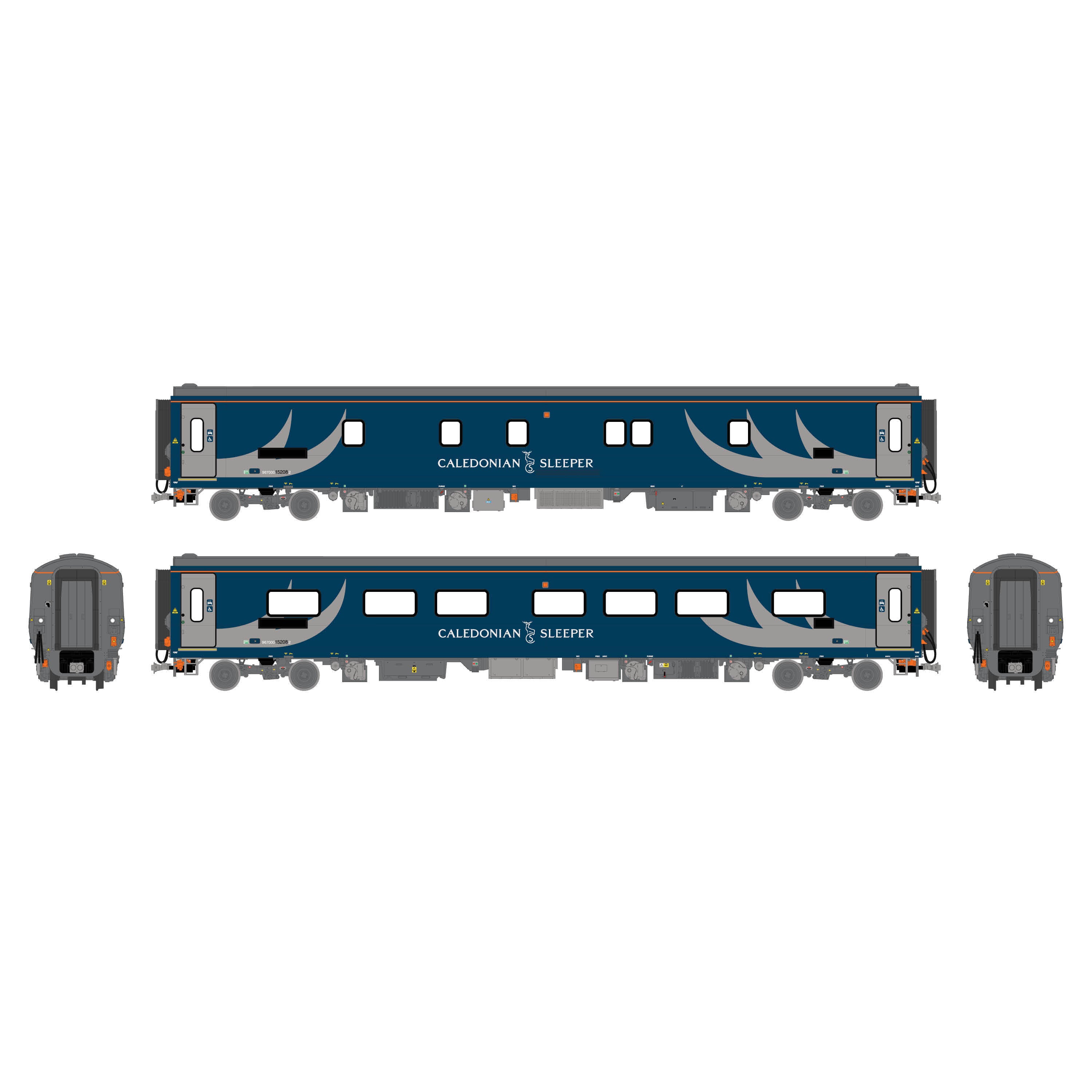 CAF Mk.5 Accessible Sleeper 15208 Caledonian Sleeper