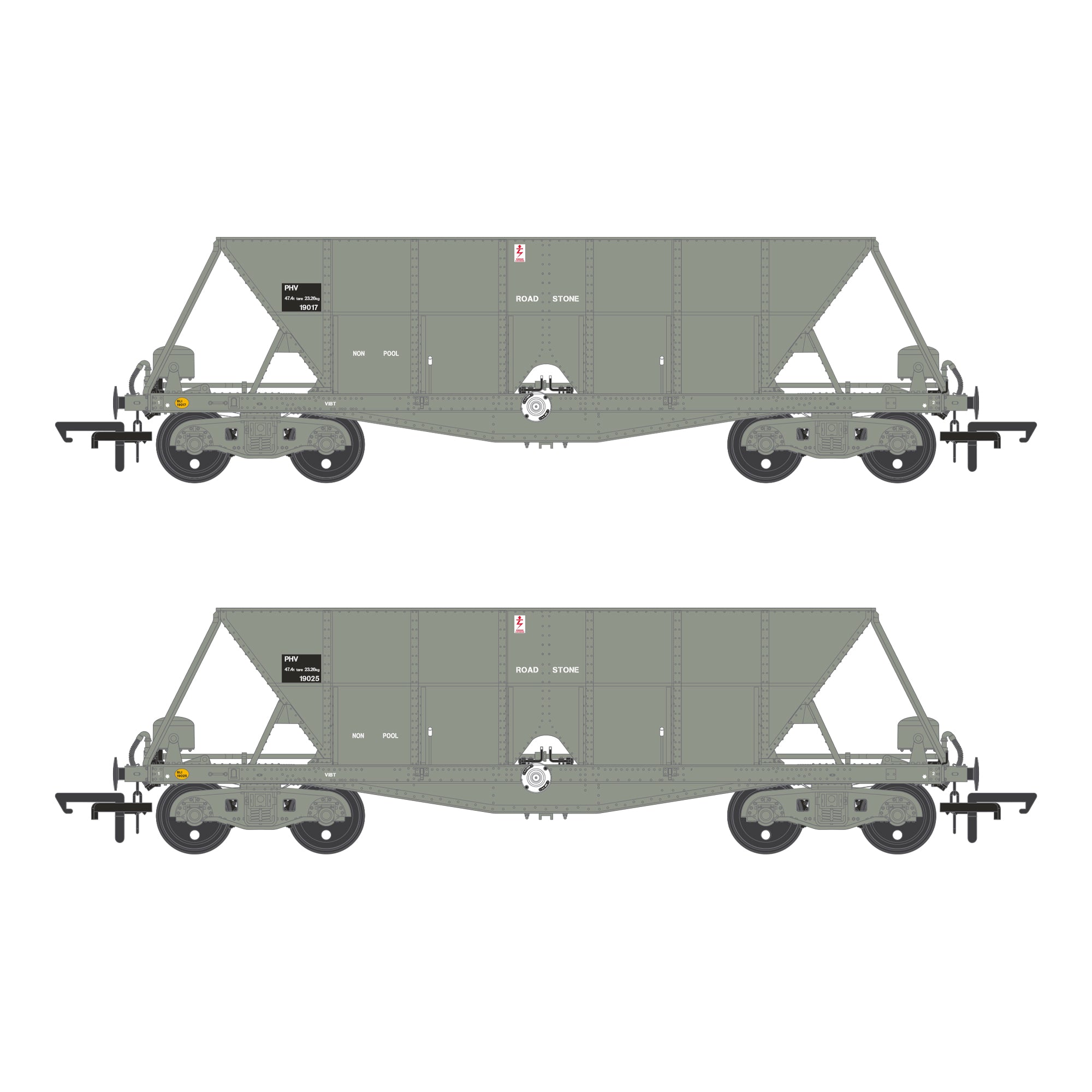ICI Hopper - 1992 to 1997 - Twin Pack A
