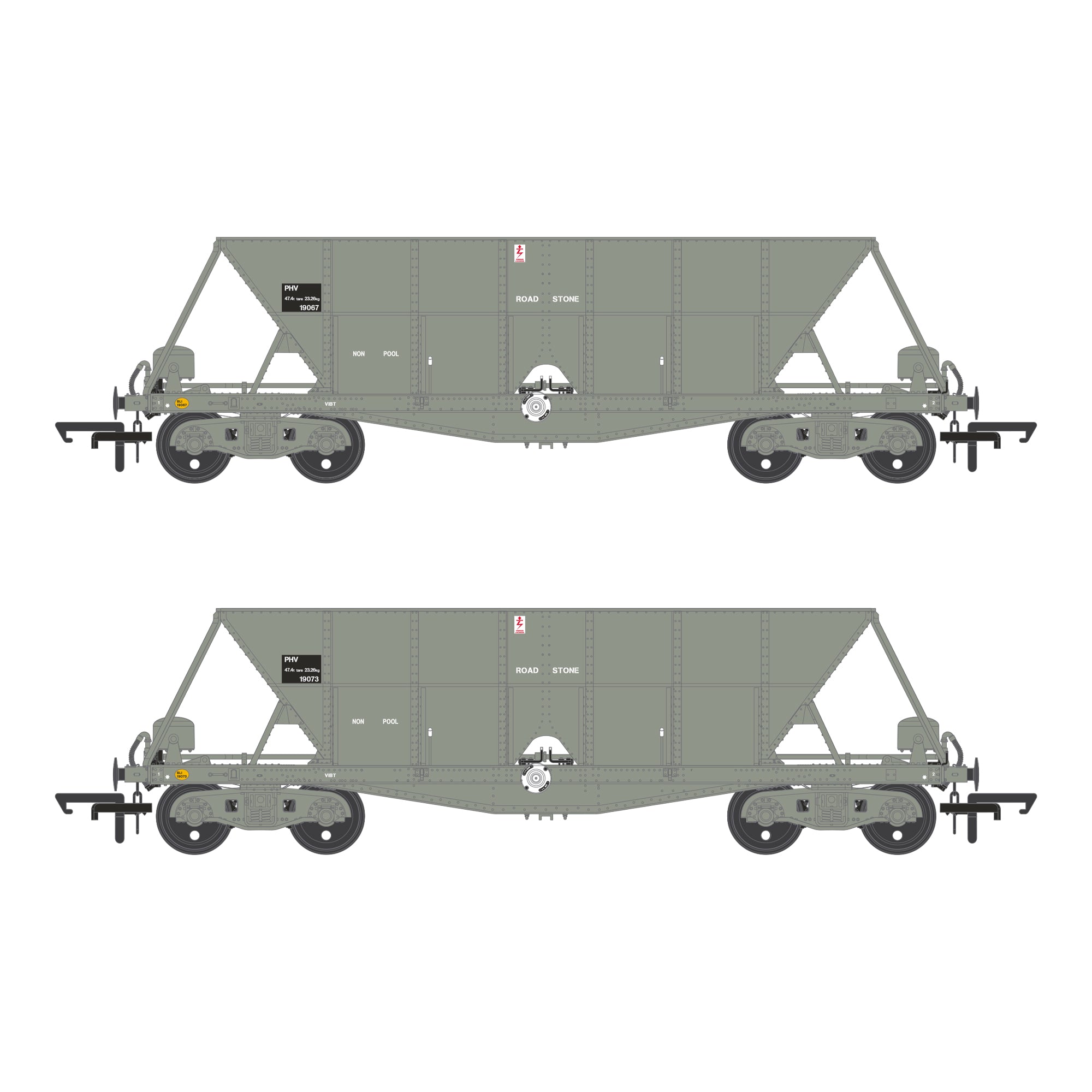 ICI Hopper - 1992 to 1997 - Twin Pack C