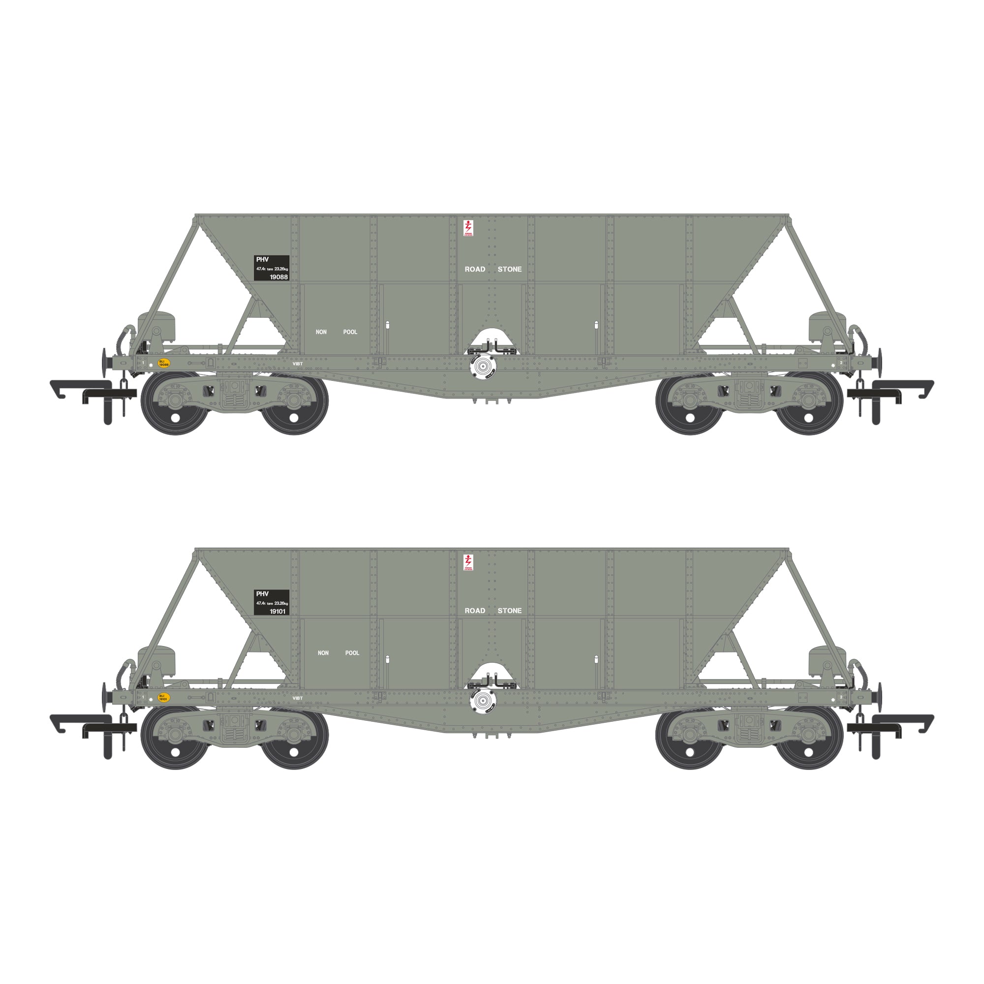 ICI Hopper - 1992 to 1997 - Twin Pack D