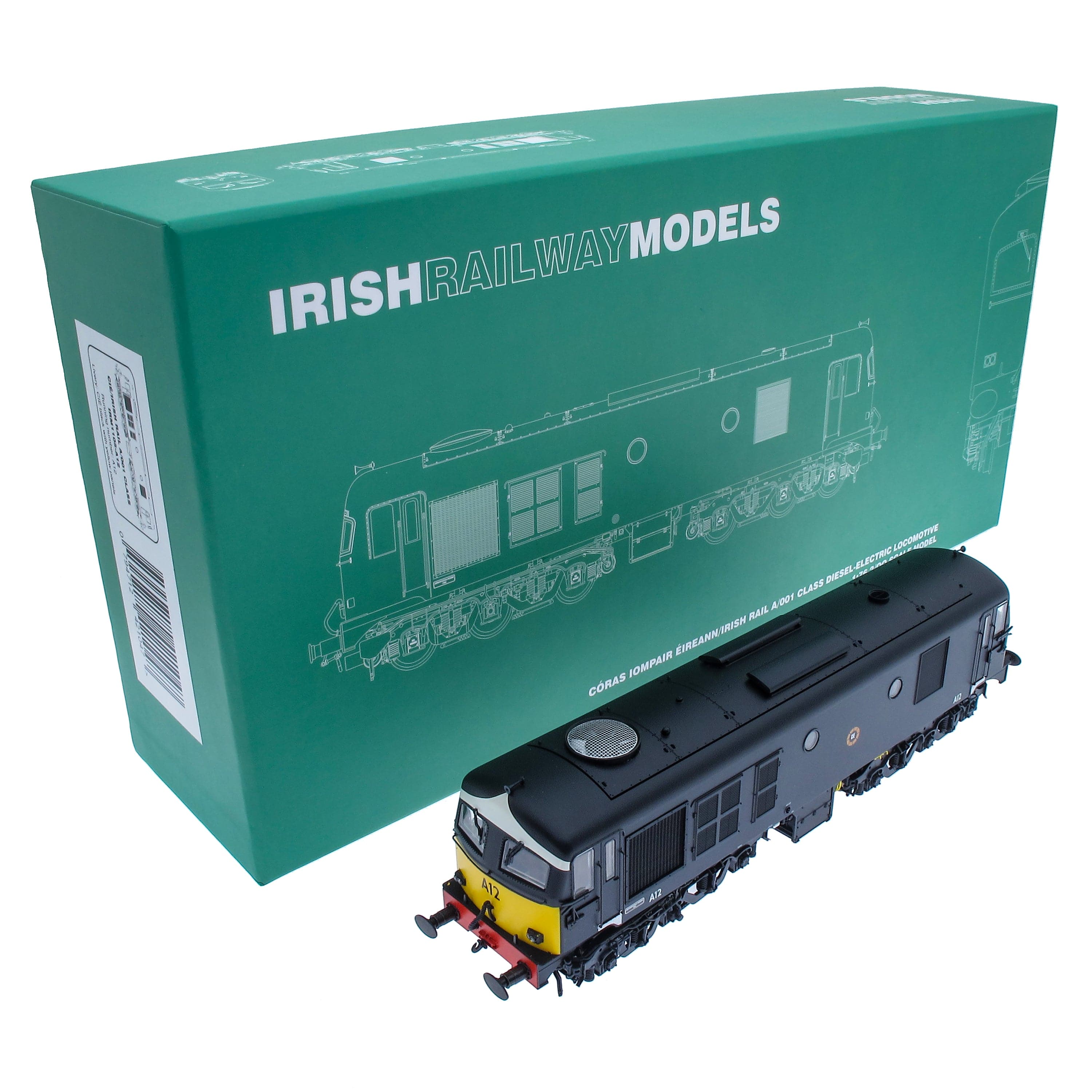 A12 - A Class Locomotive - Black with Yellow