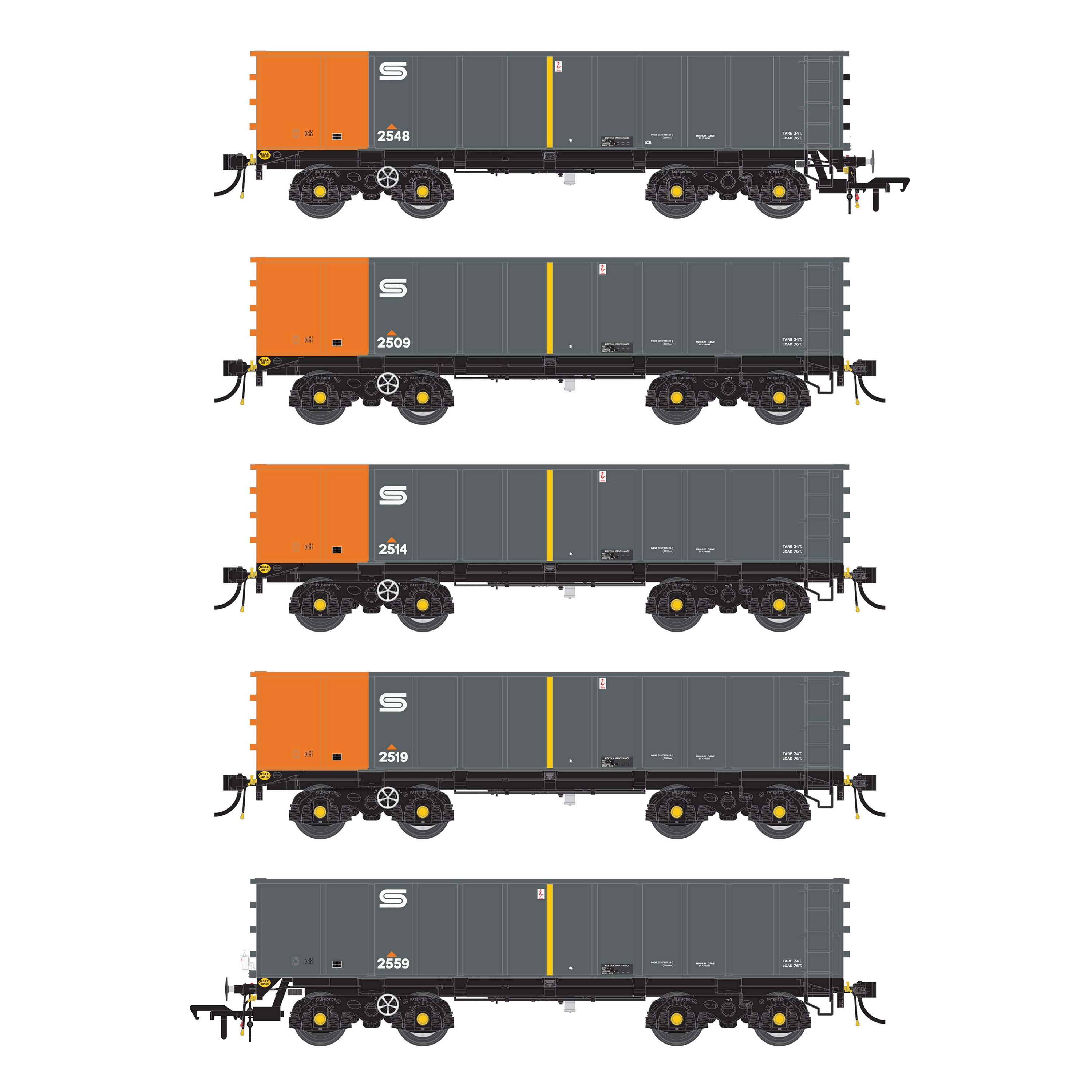PTA - BSc Consett/Teesside (pre-TOPS) - Pack 1 (Inners & Outers)