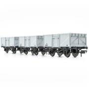 BR 16T Mineral - 1/108 - BR Freight Grey (Original text on black panels) - Pack C