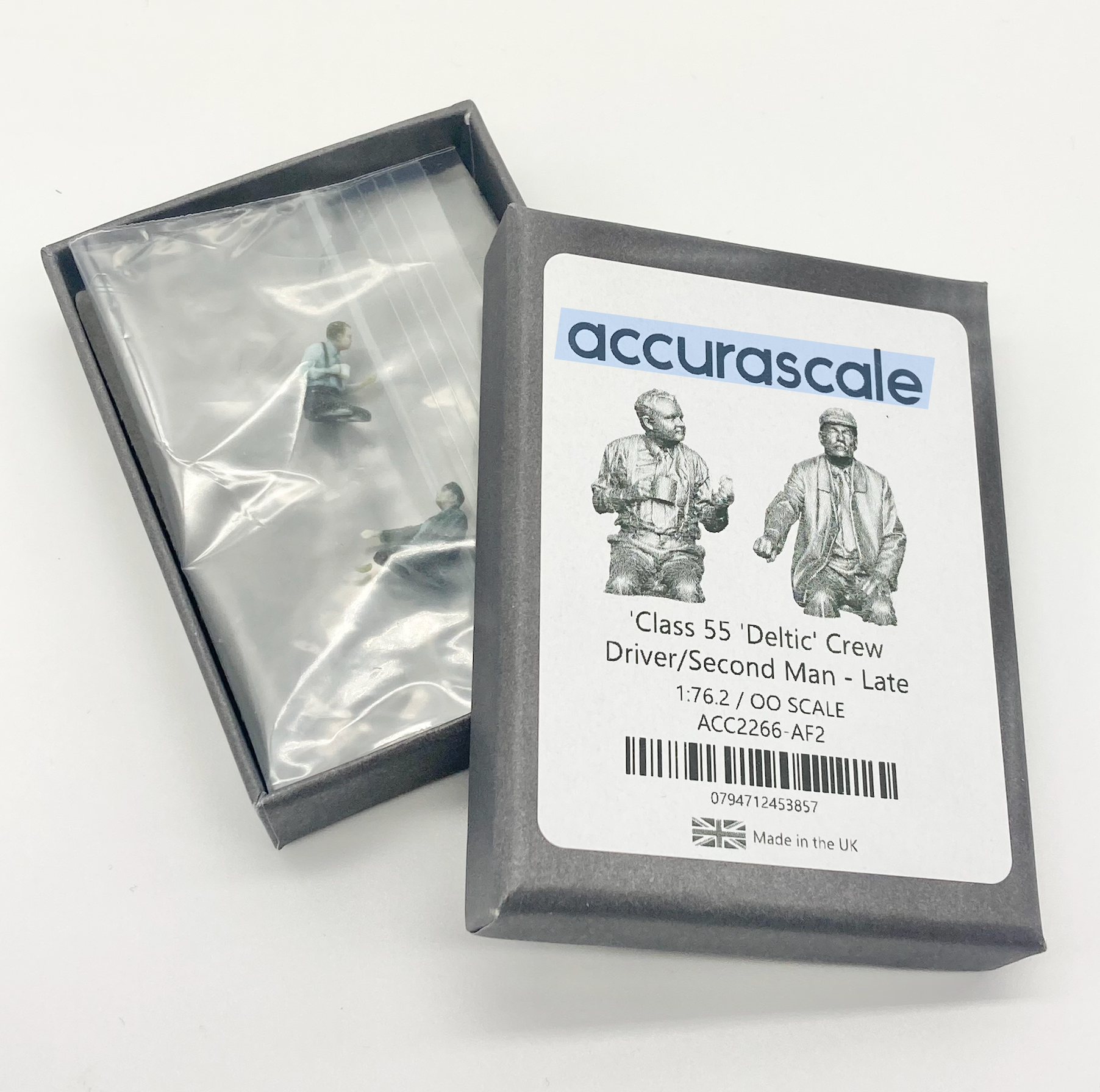 Class 55 'Deltic' Crew - Driver/Secondman - Late BR